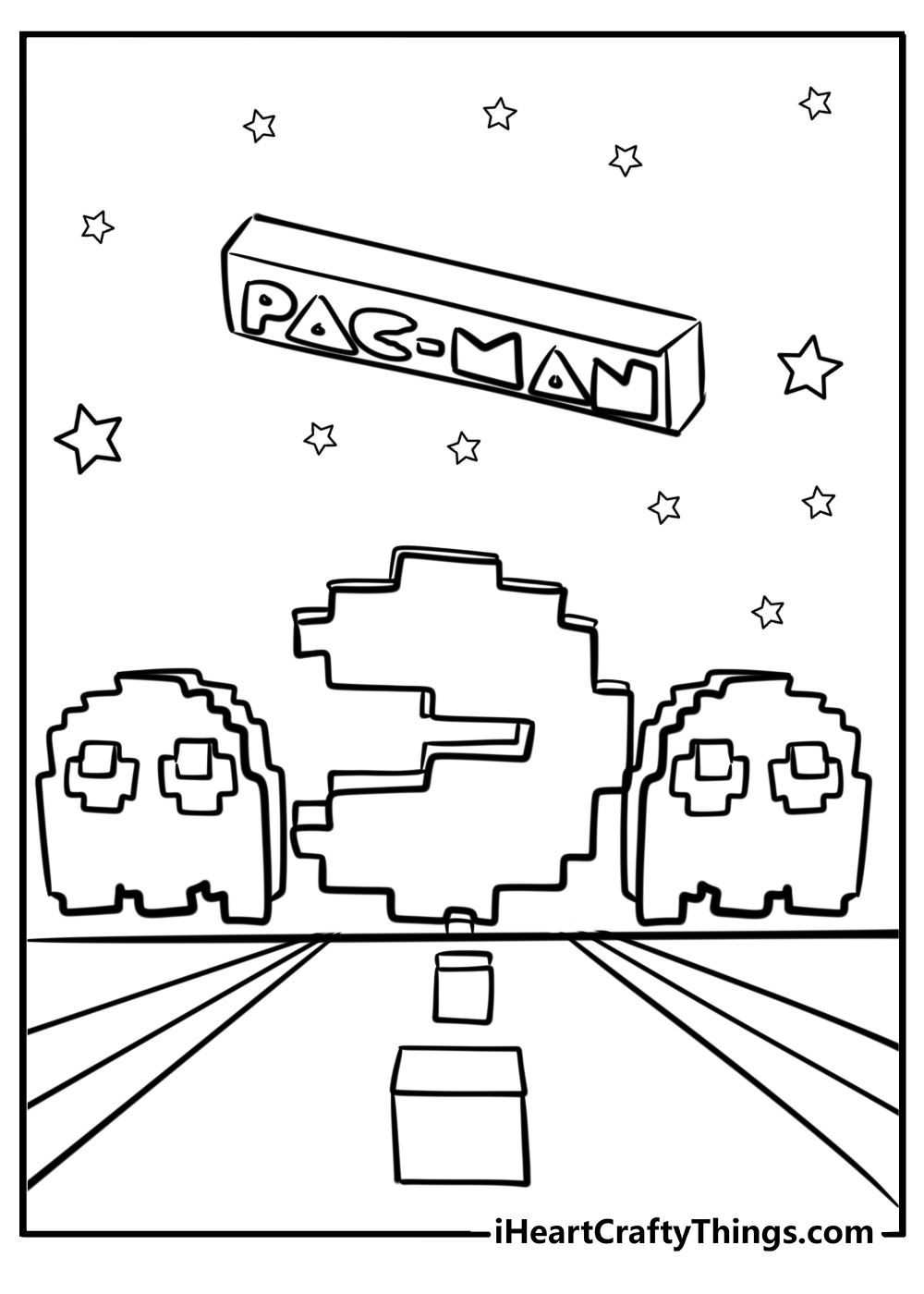 30 New Pac Man Coloring Pages 100 Free To Print 