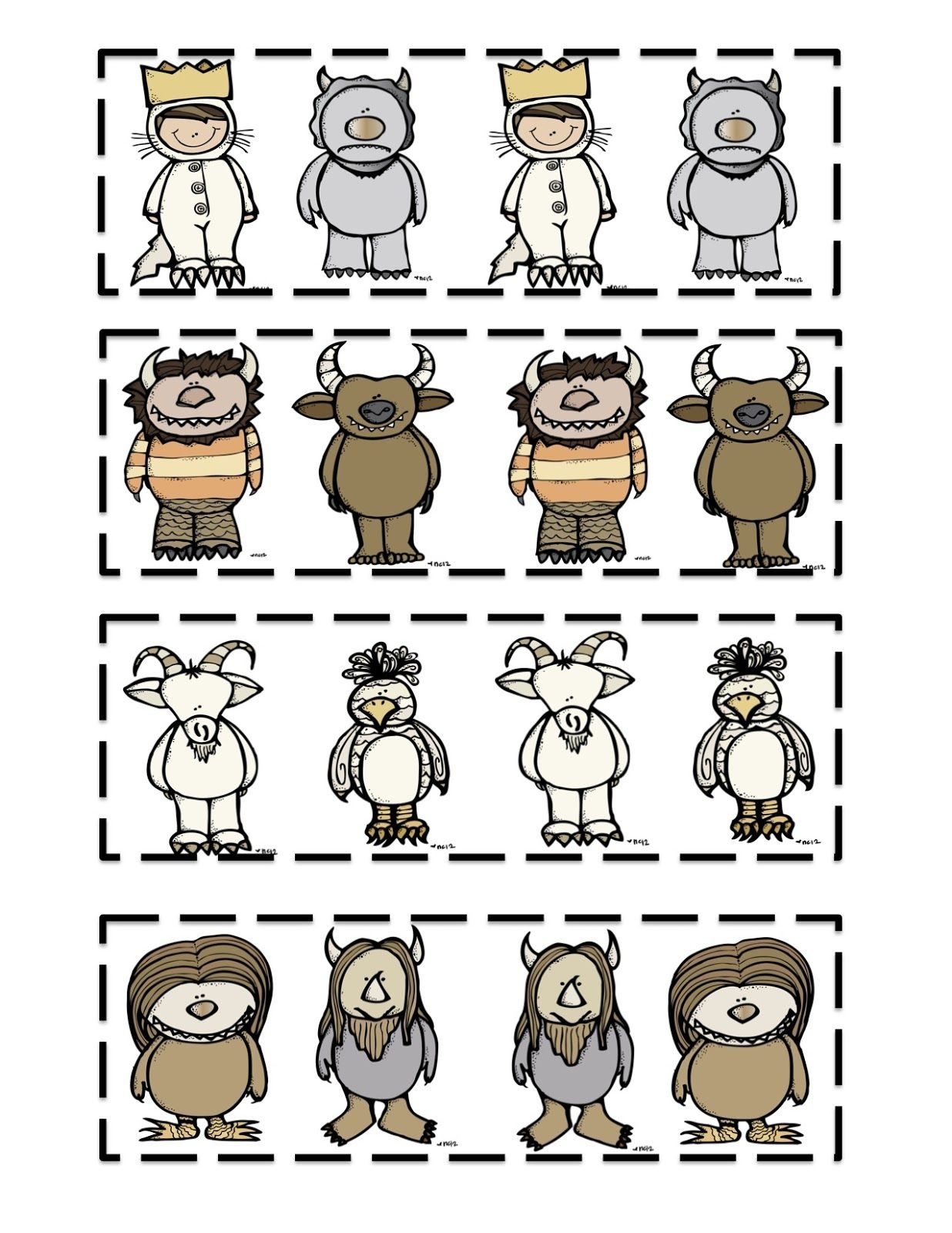 34 Where The Wild Things Are Ideas Wild Wild Things Party Felt 
