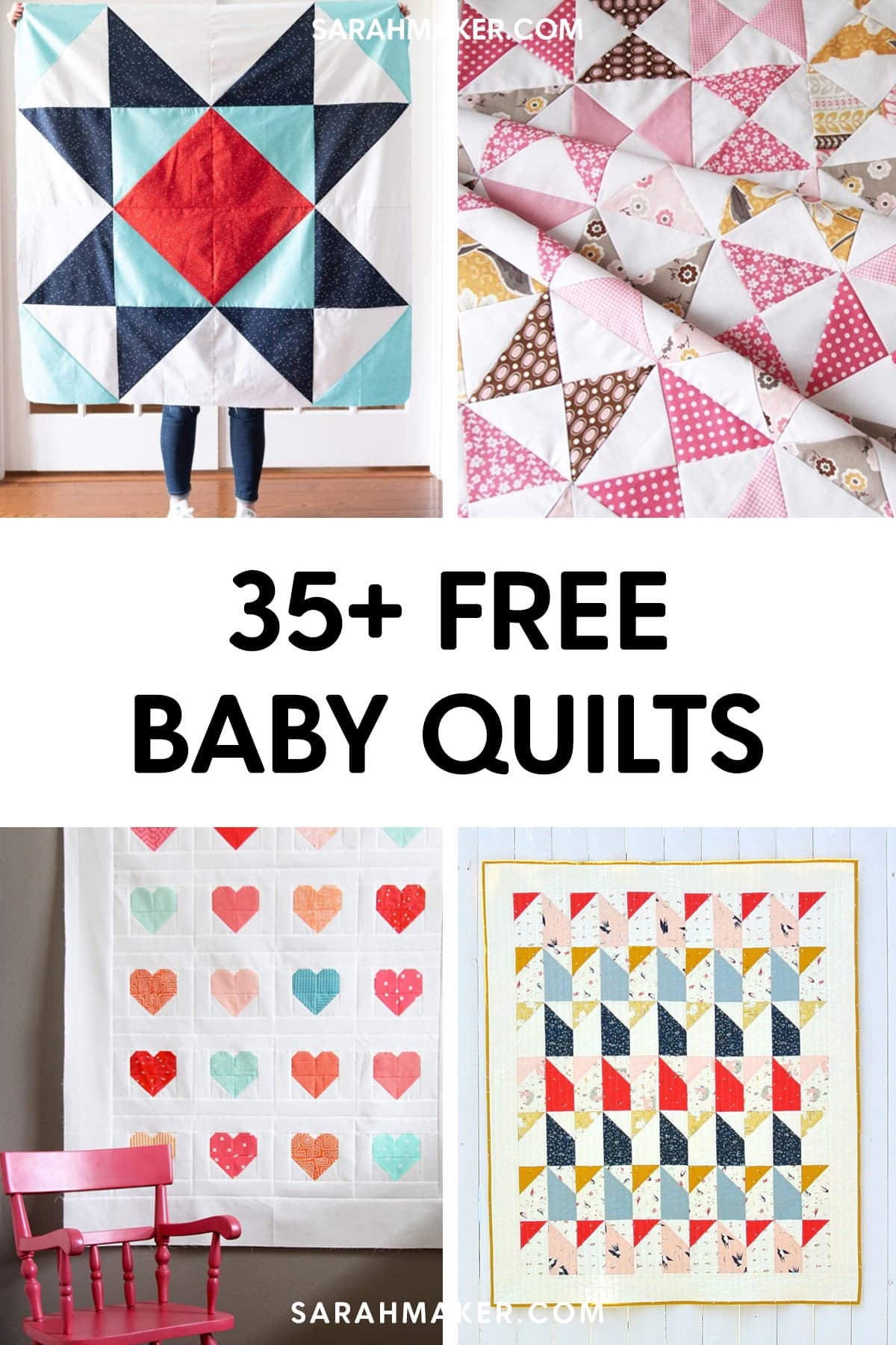 35 Free Baby Quilt Patterns And Tutorials Sarah Maker
