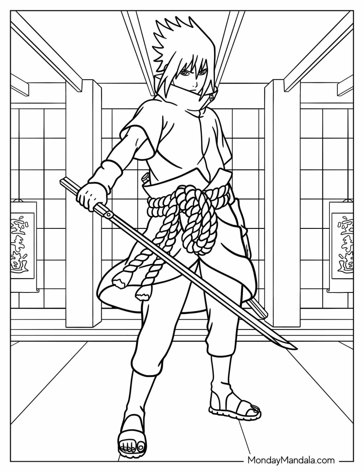 38 Naruto Coloring Pages Free PDF Printables 