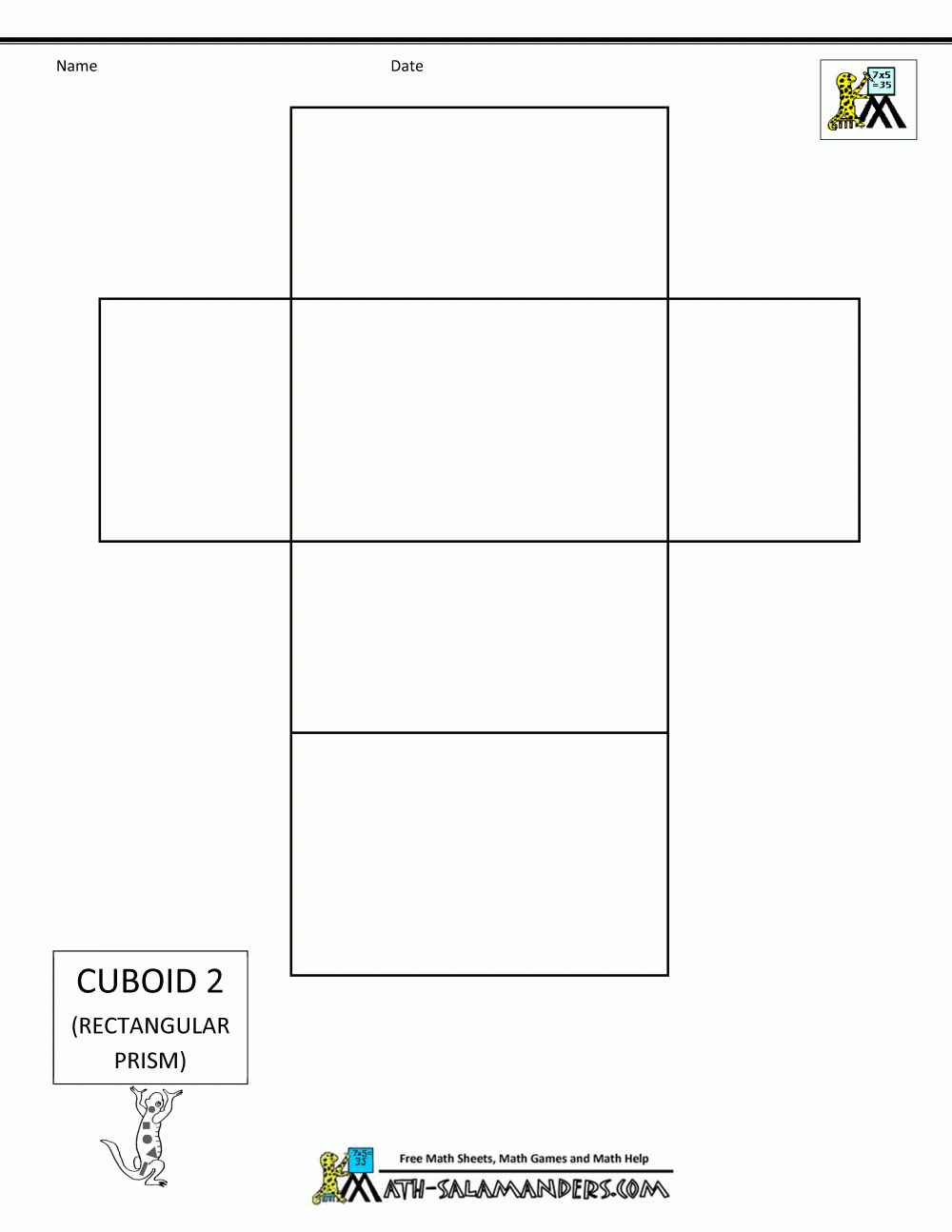 3d Geometric Shapes Nets