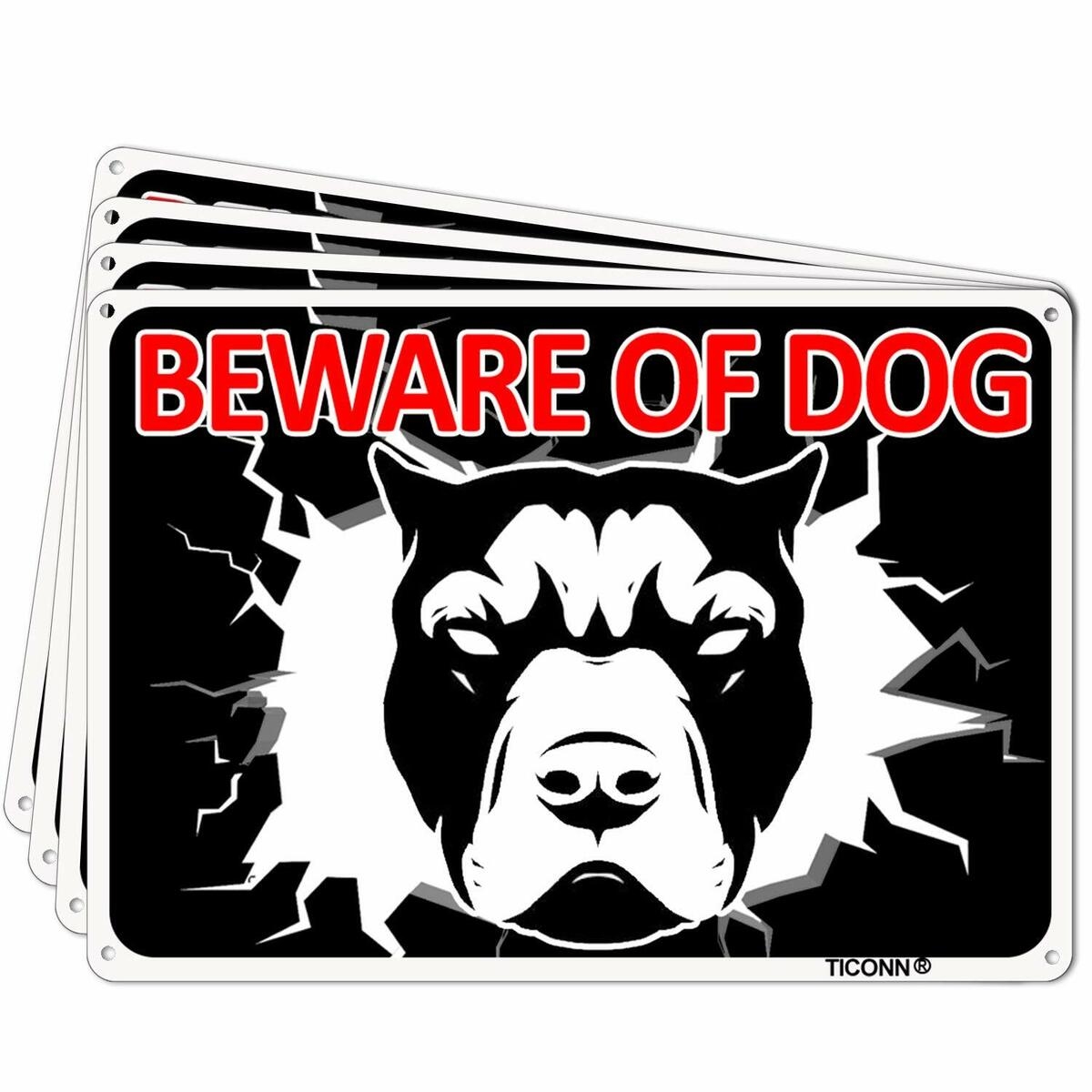 beware of dog sign printable