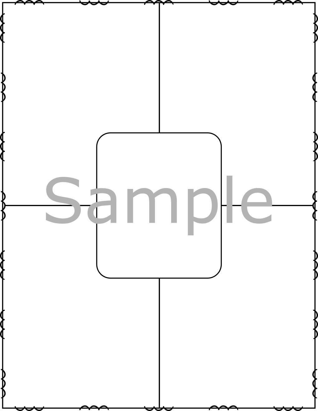 4 Square Writing Graphic Organizers Blank Templates Printable Teaching Resources