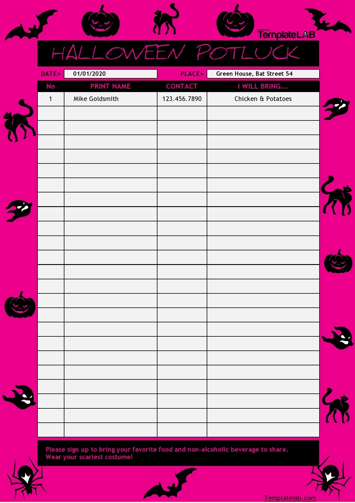 40 Sign Up Sheet Sign In Sheet Templates Word U0026 Excel 