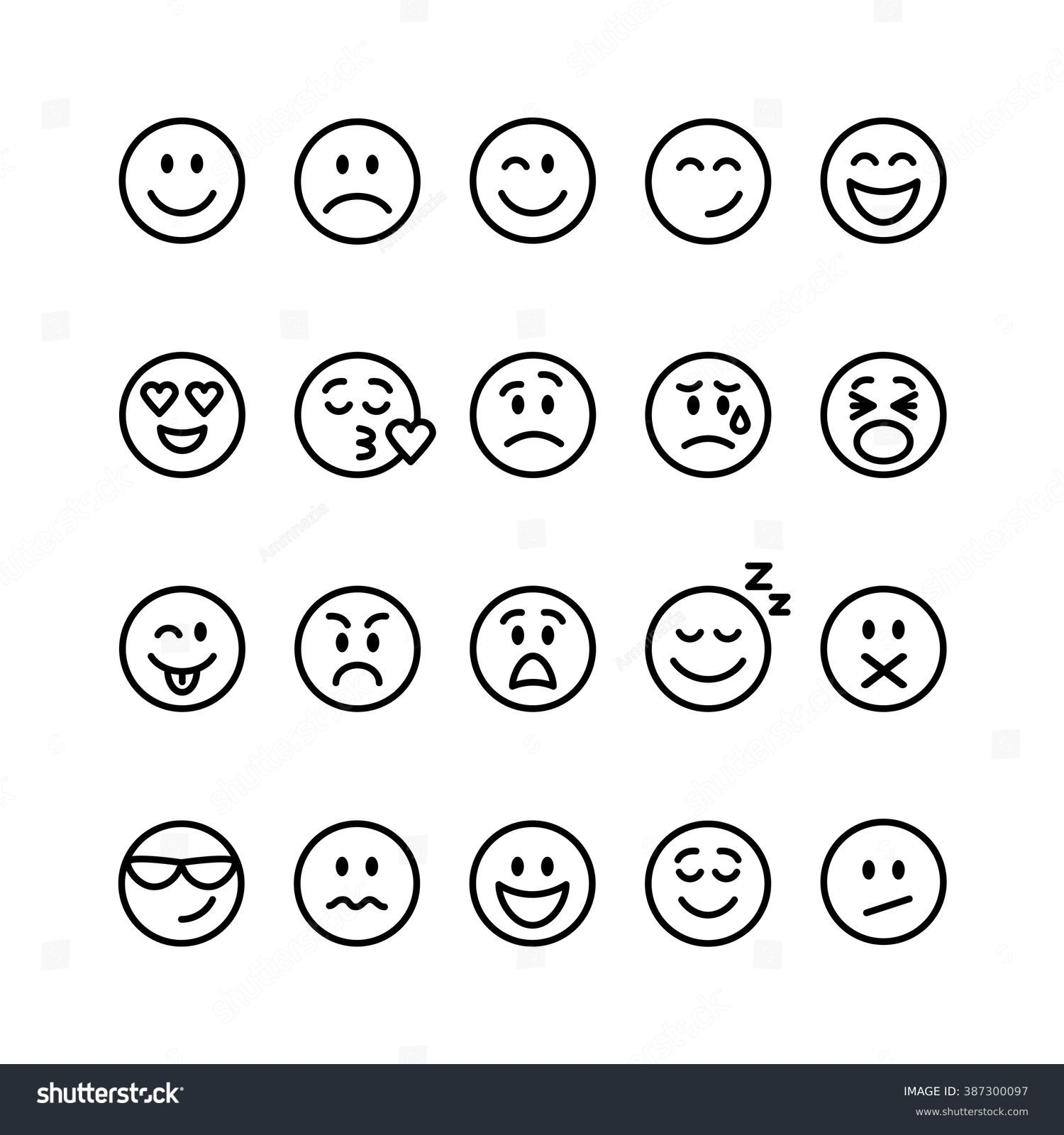 40 Thousand Emoji Black White Royalty Free Images Stock Photos U0026 Pictures Shutterstock