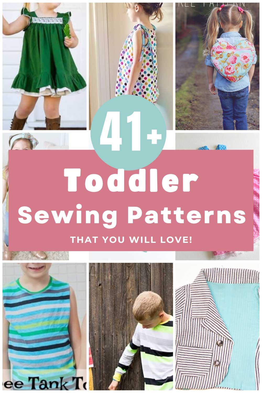 41 Adorable And Free Toddler Sewing Patterns For Beginners 41 Adorable And Free Toddler Sewing Patterns For Beginners