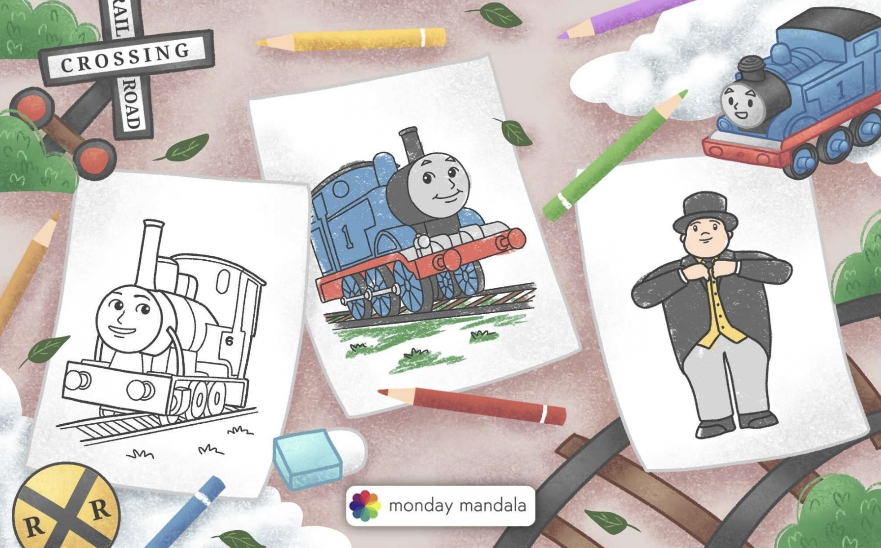 42 Thomas U0026 Friends Coloring Pages Free PDF Printables 