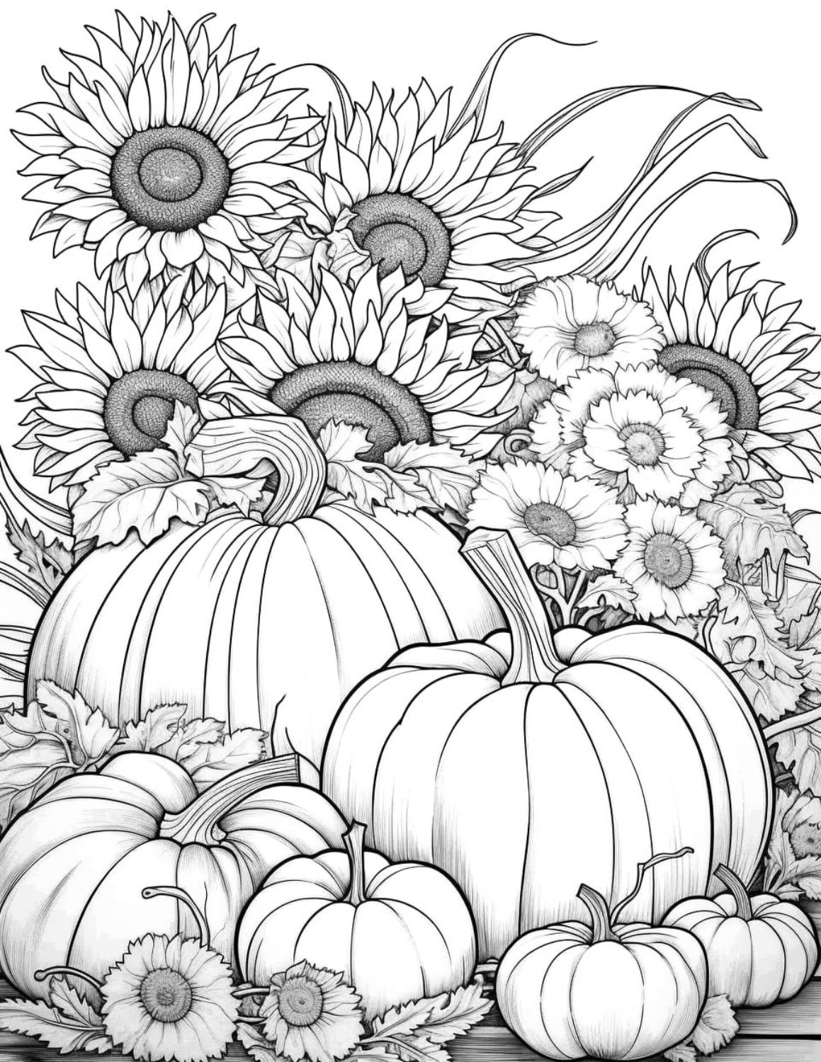pumpkin coloring pages printable