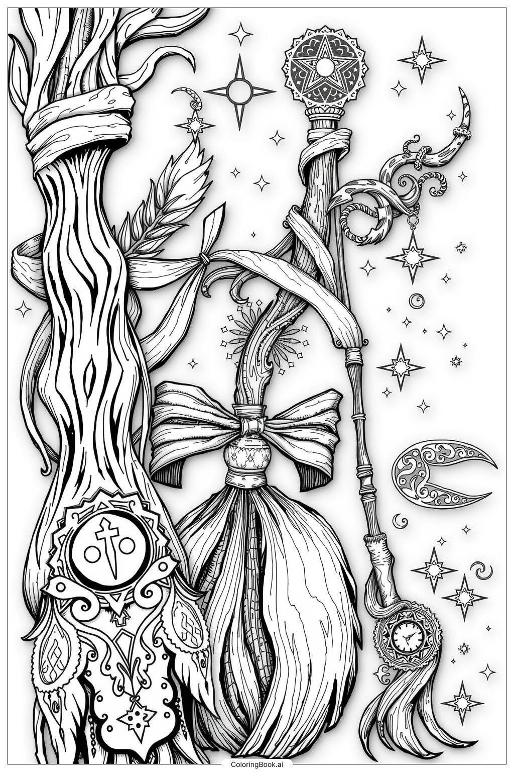 43 Witch Coloring Pages Free PDF U0026 PNG Printables 