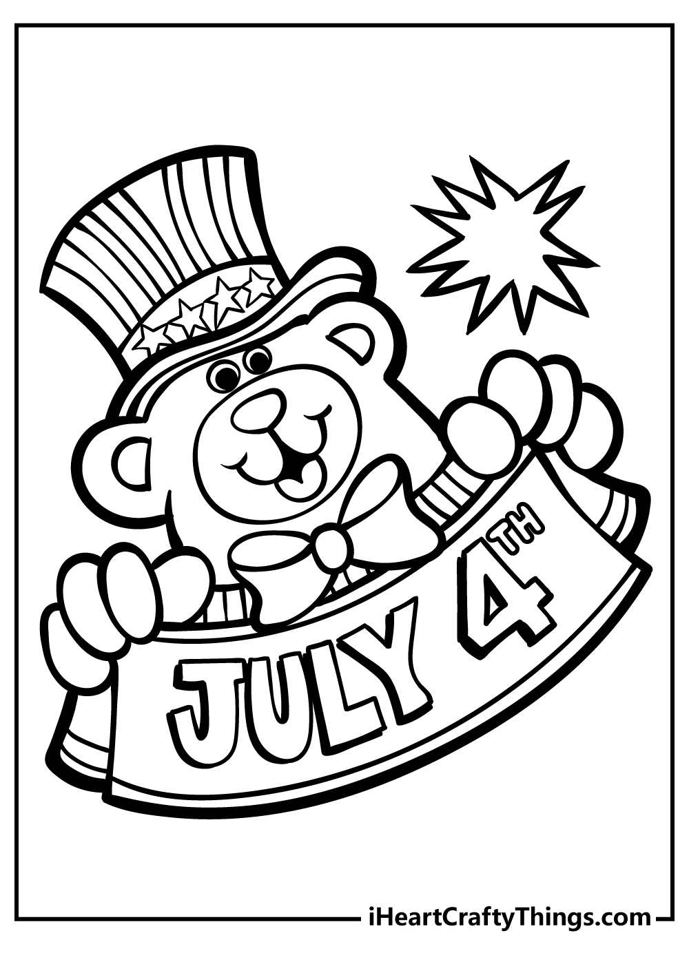 fourth of july printables