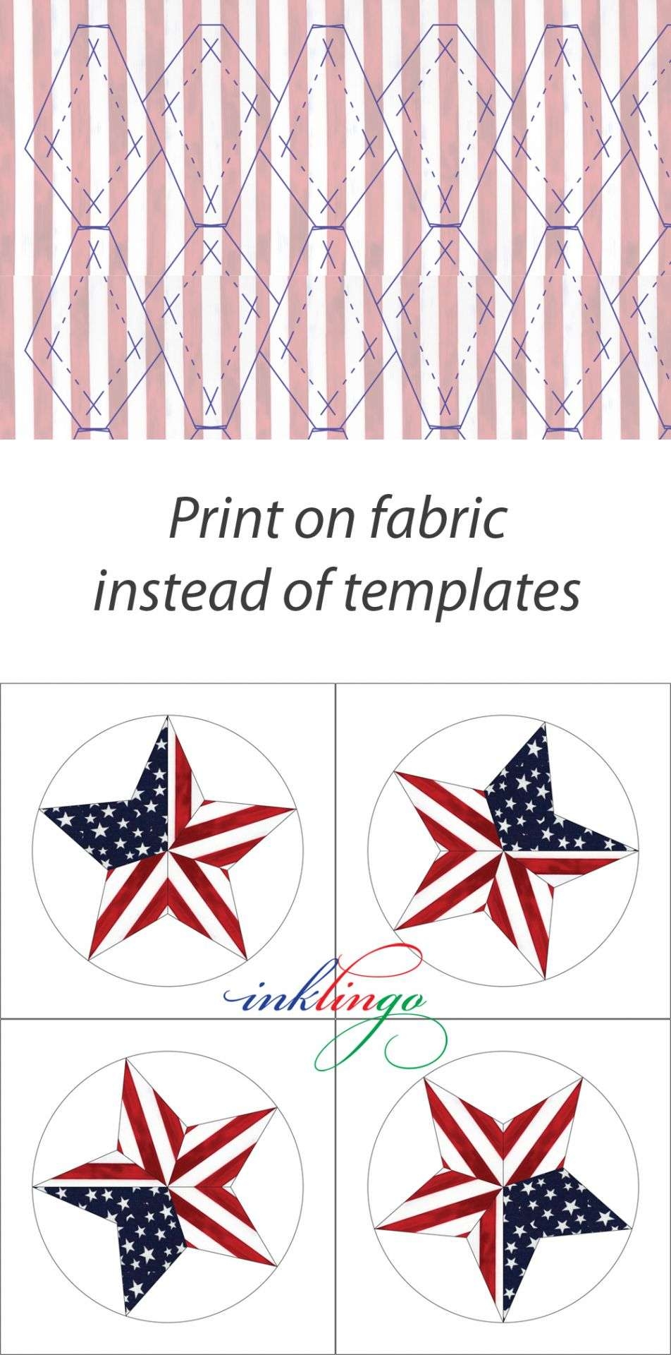 printable 5 point star