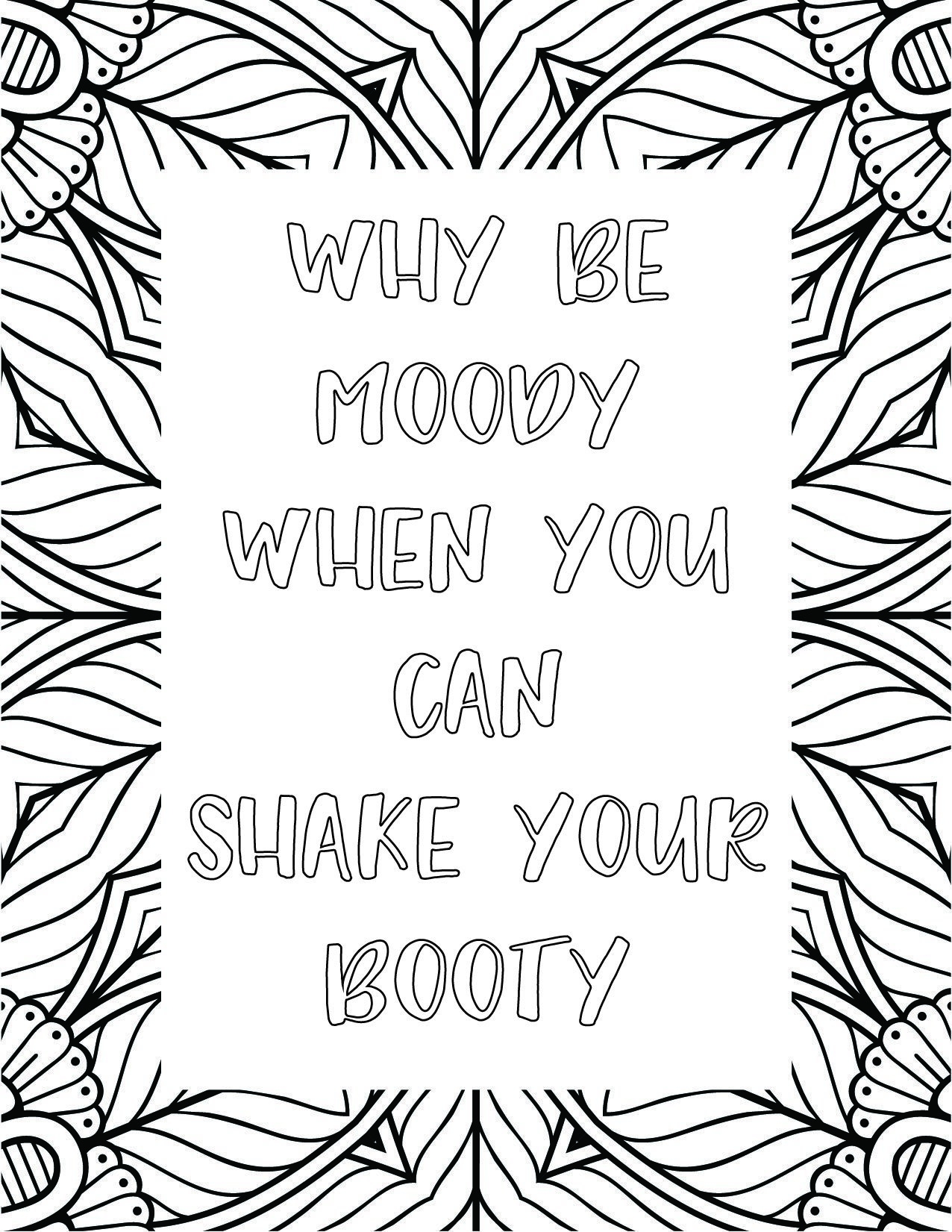 50 Best Printable Inspirational Quote Coloring Pages World Of Worksheets Library