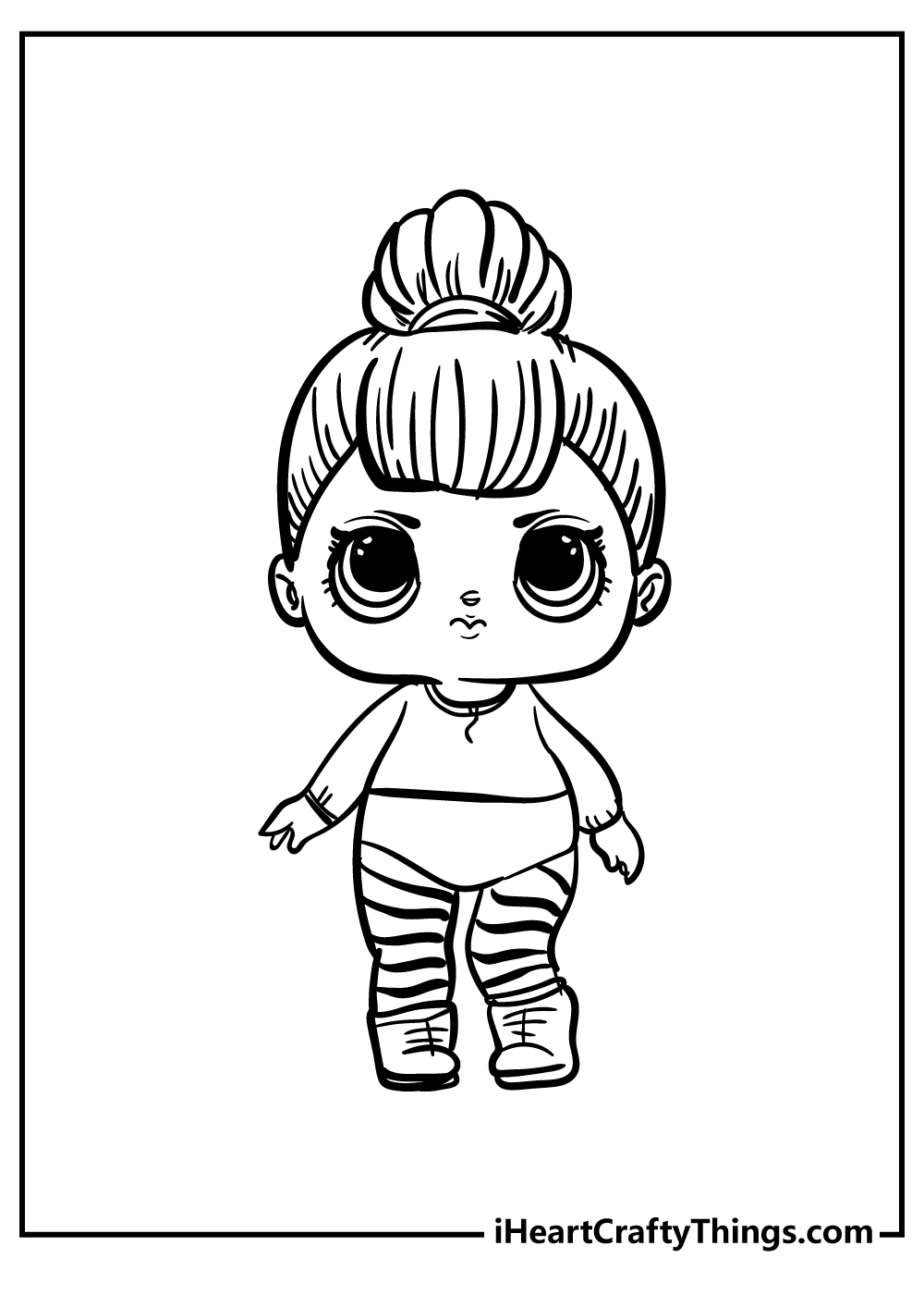 50 L O L Surprise Doll Coloring Pages Free Printables 