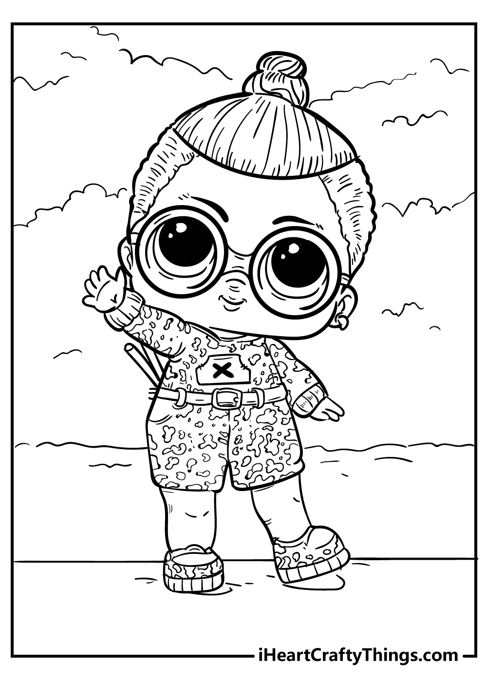 50 L O L Surprise Doll Coloring Pages Free Printables 