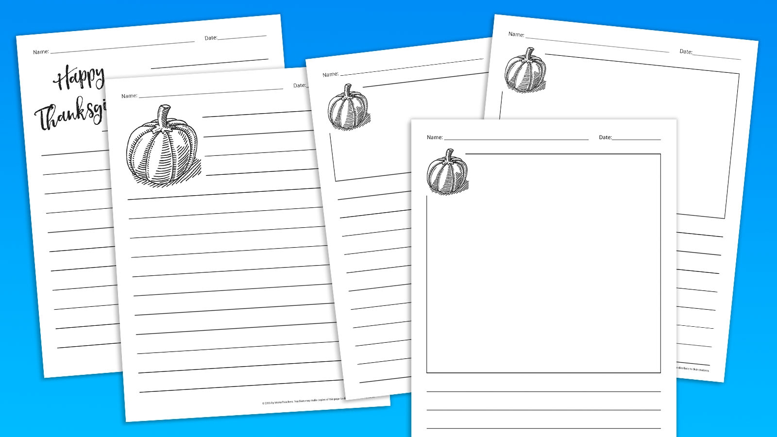 second grade writing paper printable