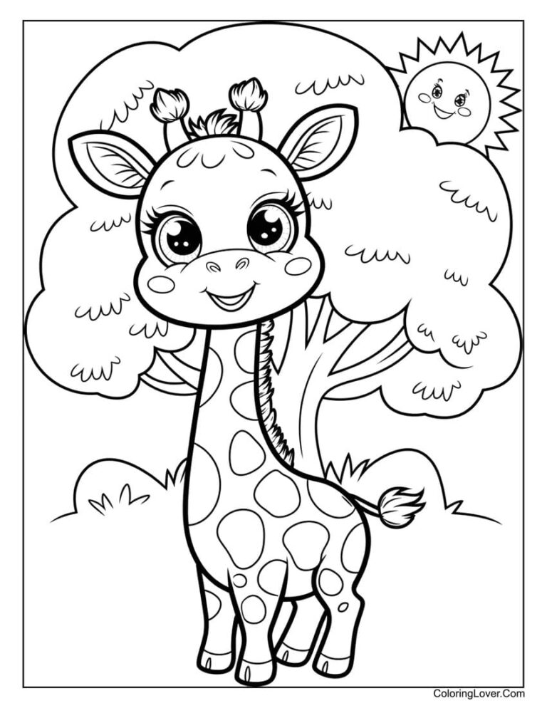 57 Cute Coloring Pages Free Printables For All Ages