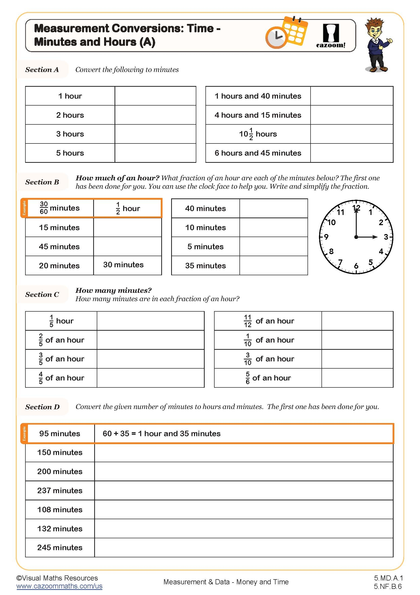 5th Grade Common Core Math Worksheets Worksheets Library