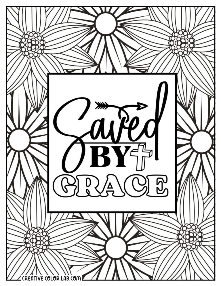 61 Bible Verse Coloring Pages Free Printable Christian Quotes
