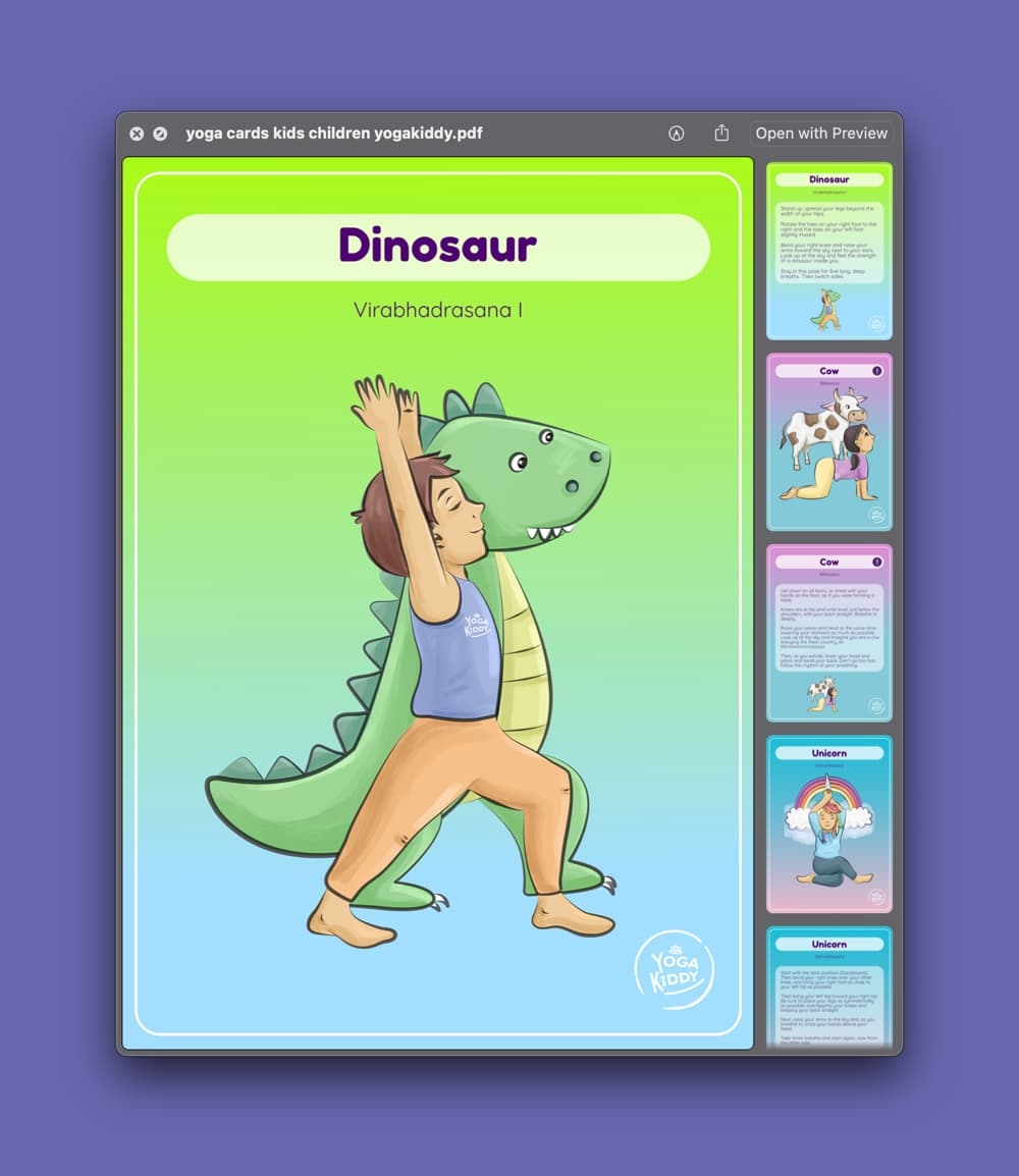 free printable yoga cards for kids free printable yoga cards for kids