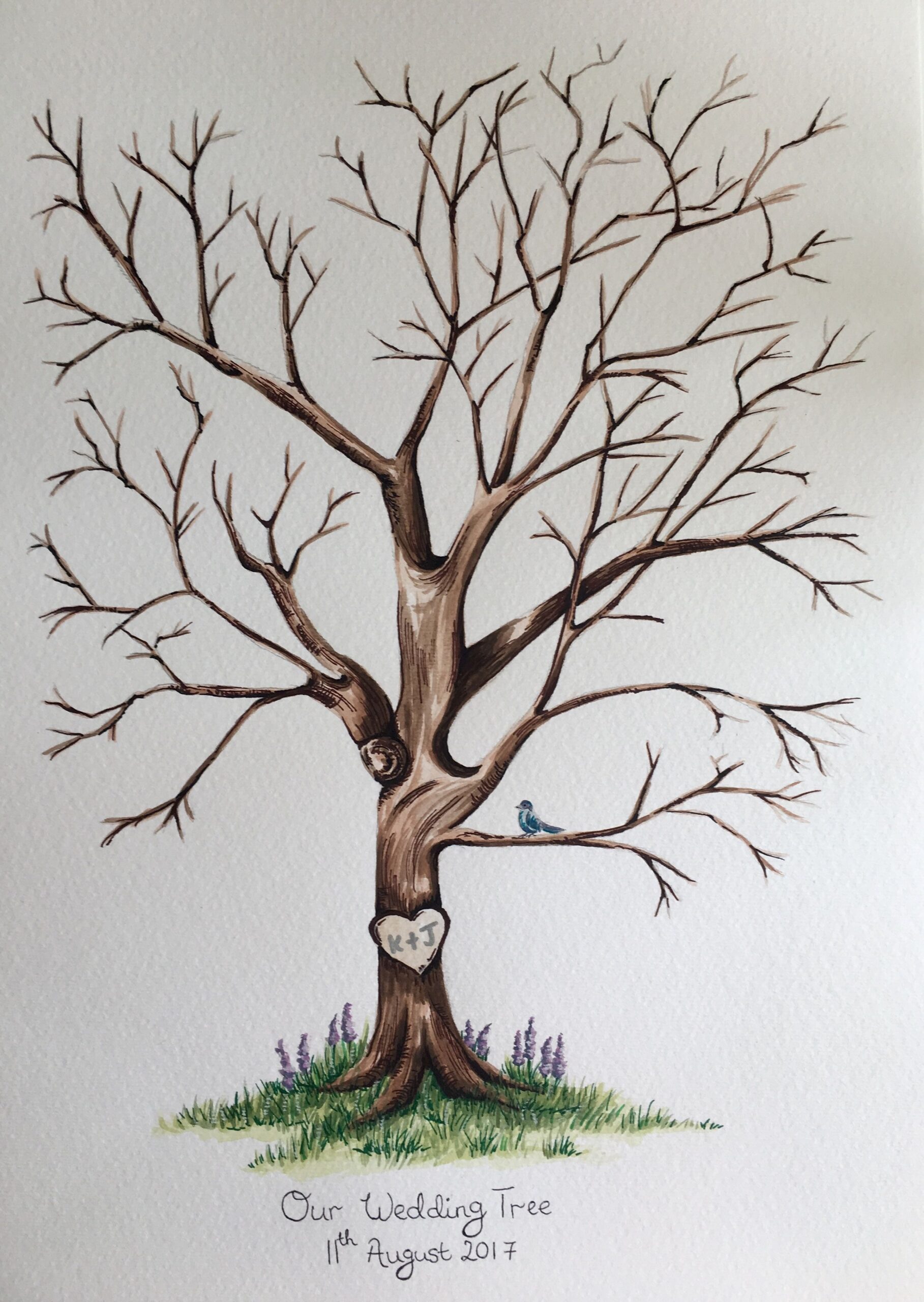 7 Free Printable Fingerprint Tree Template Ideas Fingerprint Tree Tree Templates Thumbprint Tree