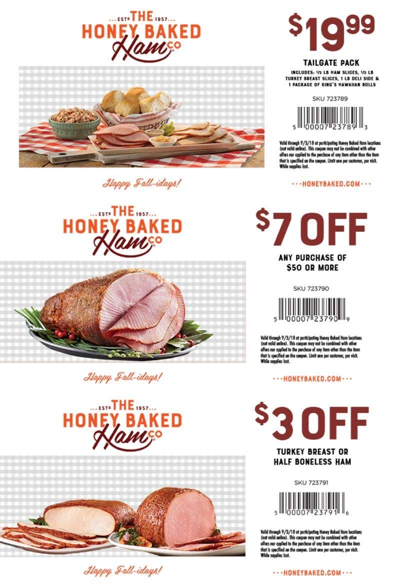 7 Off 50 U0026 More At Honeybaked Ham Restaurants HoneyBaked July 2025 Coupons Promo Codes U0026 Deals 