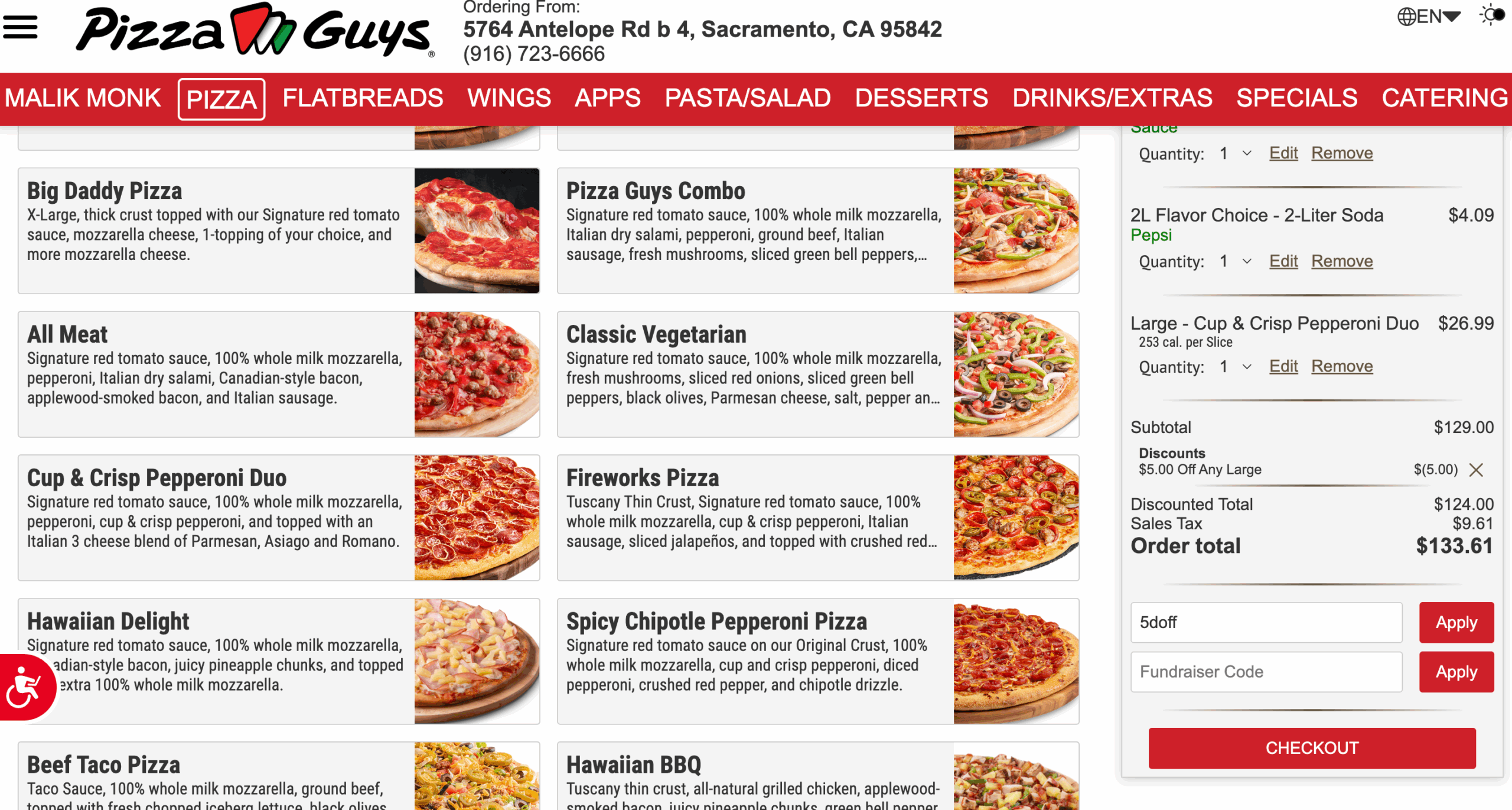 70 OFF Pizza Guys Coupon Codes August 2025 Promo Codes