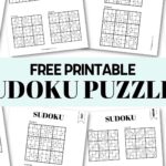 72 Free Printable Sudoku Puzzles SaturdayGift Worksheets Library