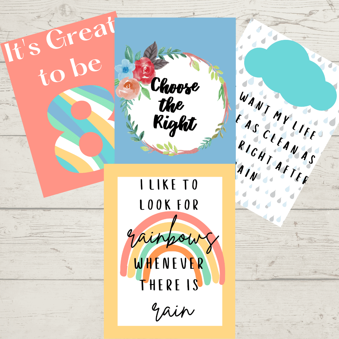 8 Awesome Baptism Ideas For Latter Day Saints Free Printables Clarks Condensed