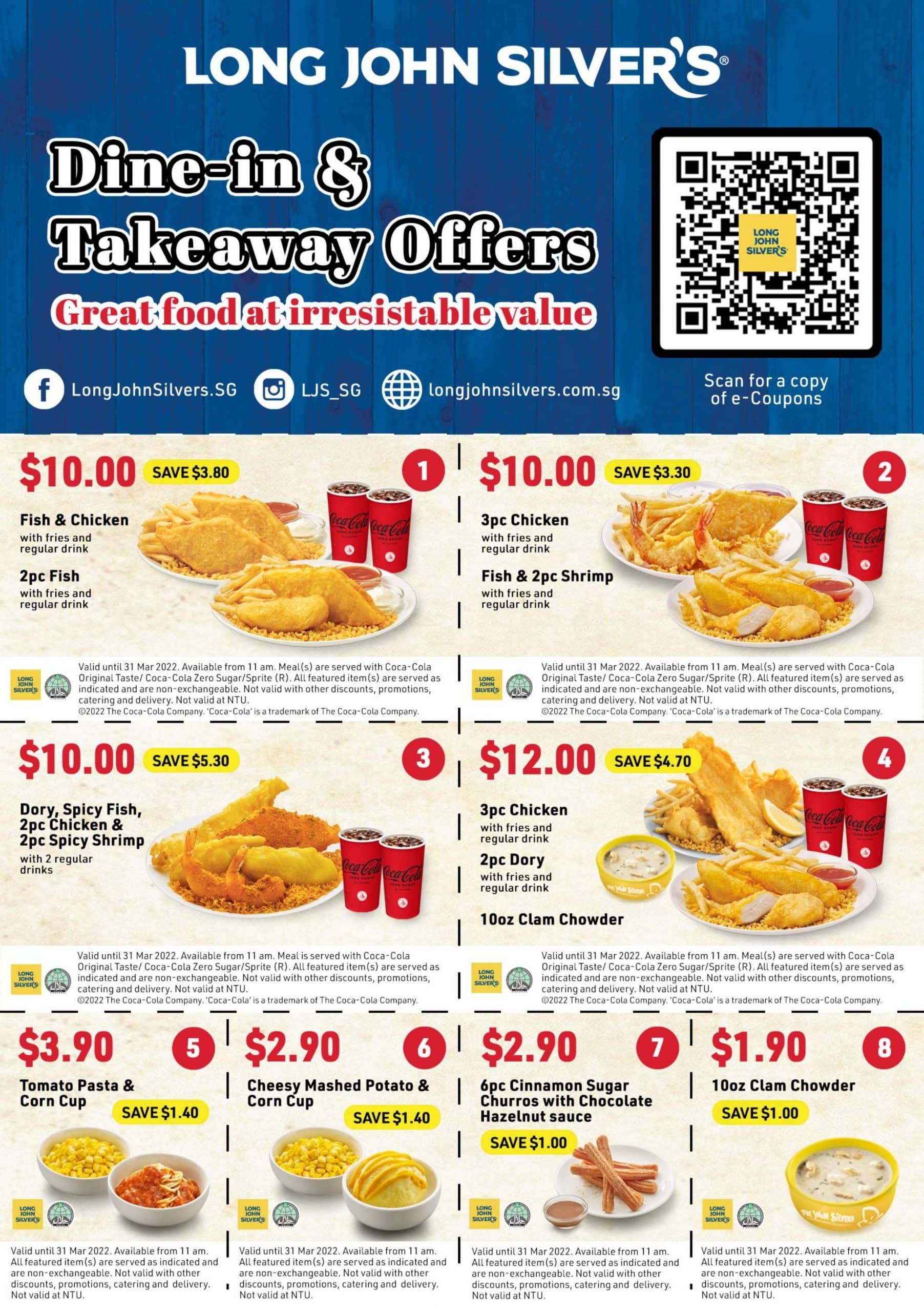 8 New Long John Silver Coupons Offering Discounted Meals From 10