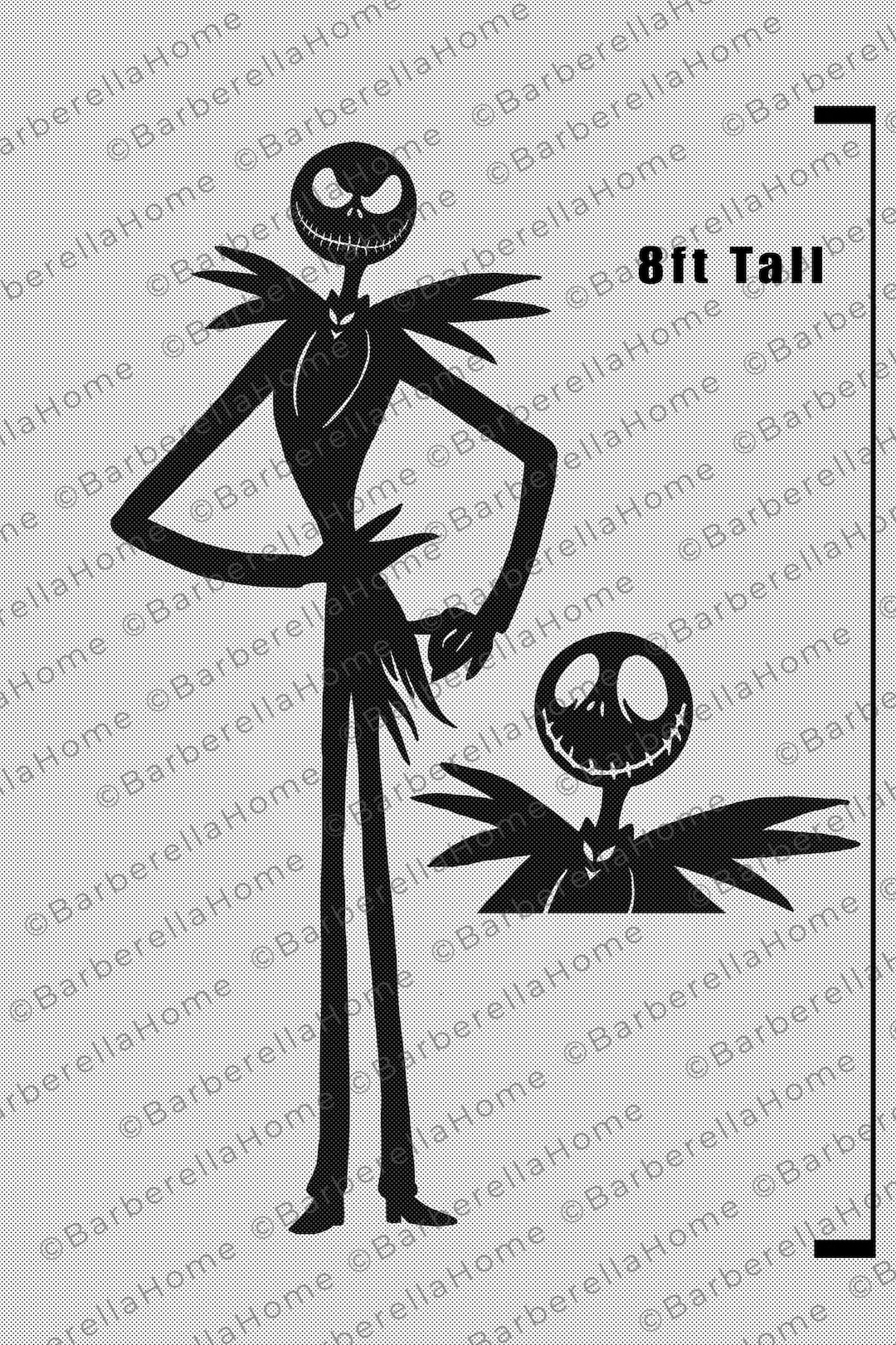 jack skellington stencil free printable
