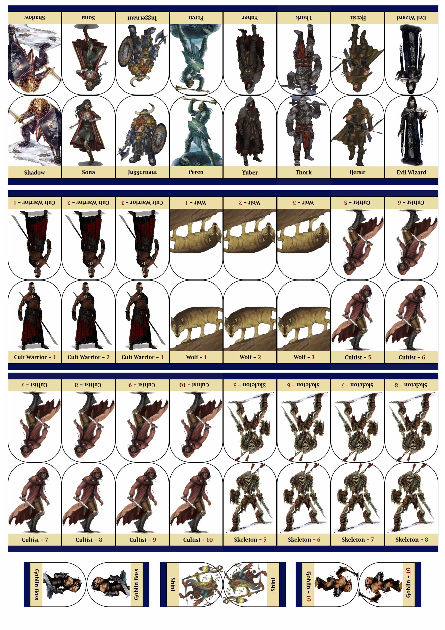 92 Du0026D Paper Miniature Ideas Dungeons And Dragons Miniatures 