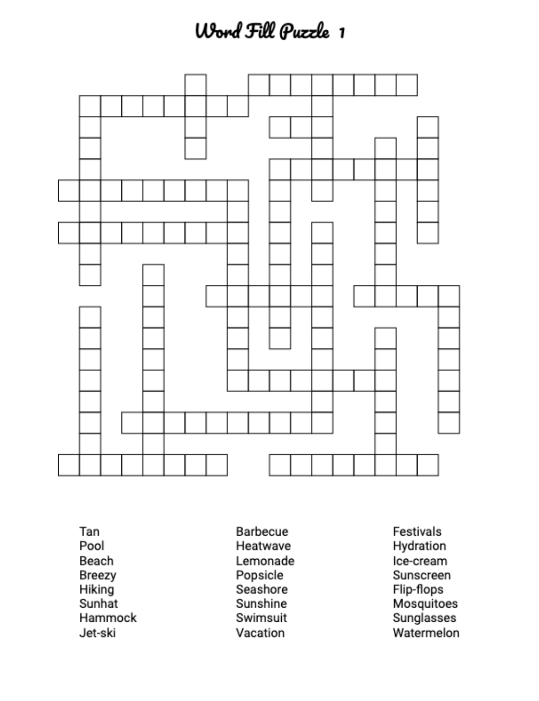 A Book Creator Word And Number Fill Puzzle Creator Tool