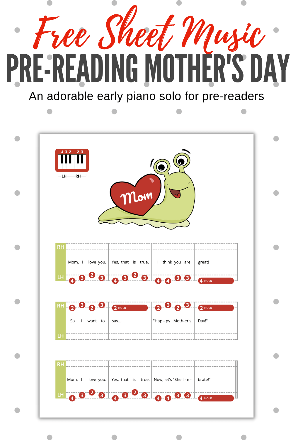 A Musical Gift For Mom From Pre Reading Piano Students