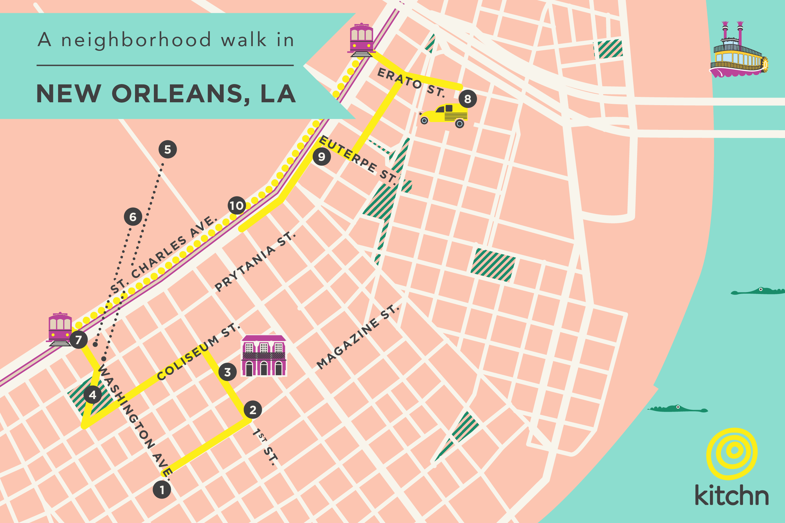 printable walking map of new orleans