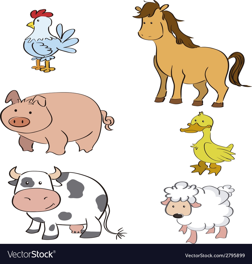 printable clip art of farm animals printable clip art of farm animals