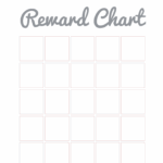 A Simple Reward Chart Free Printable Domestic Fashionista