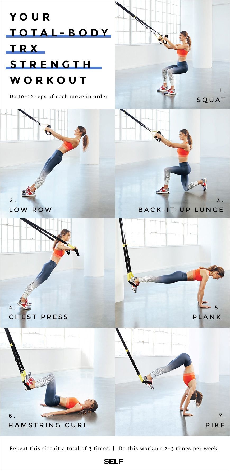 A Total Body TRX Strength Workout SELF