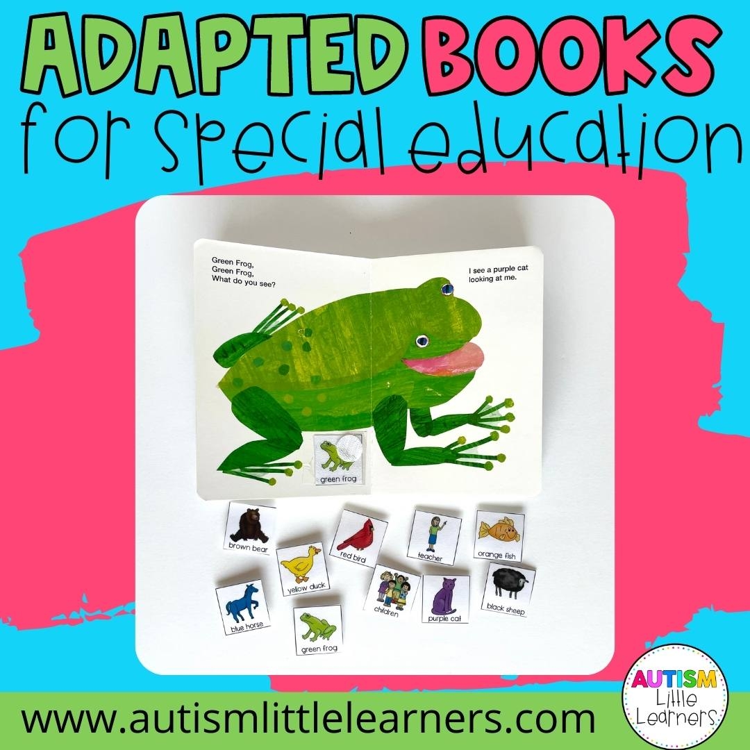 Adapted Books For Special Education Autism Little Learners