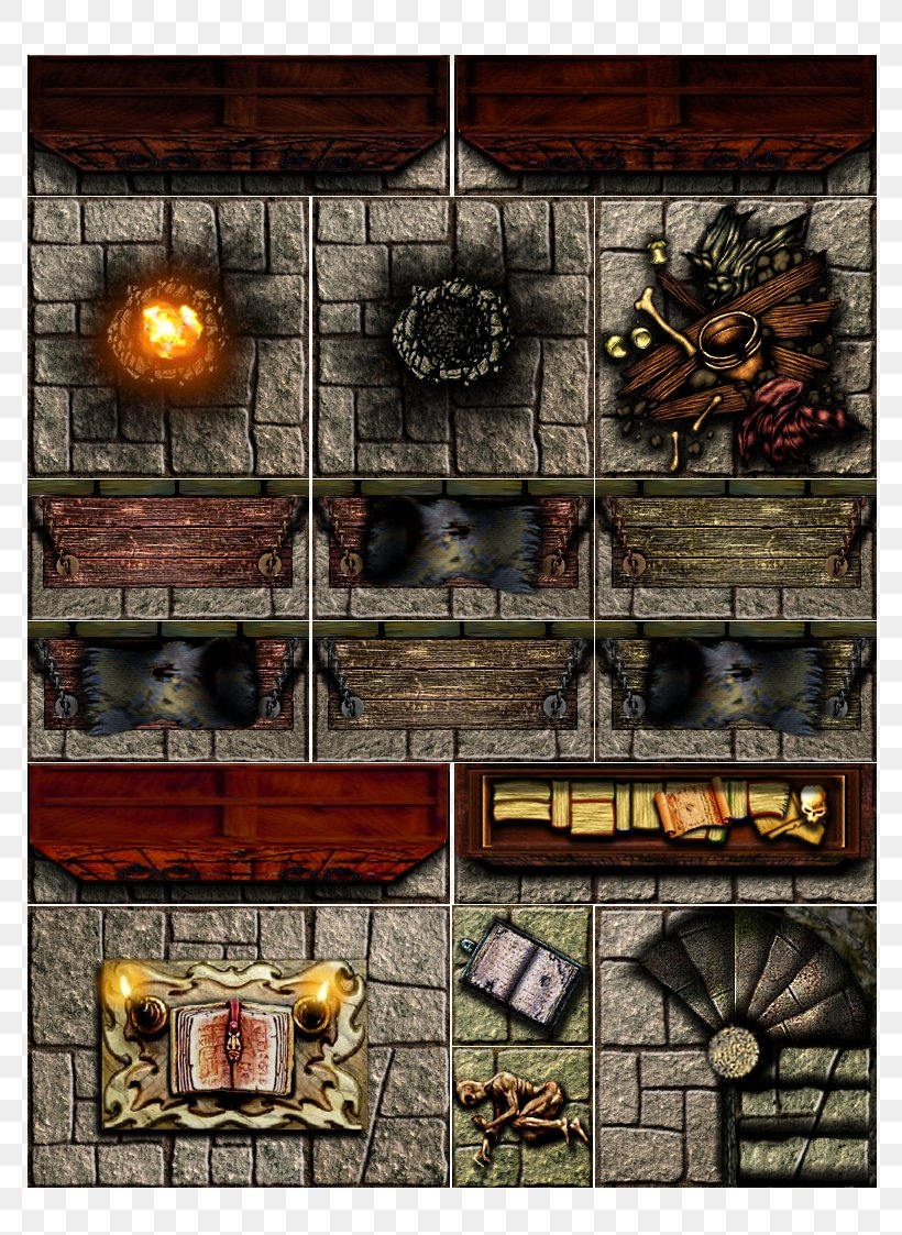 free printable dungeon crawl tiles