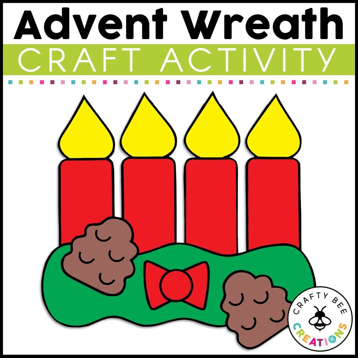free advent wreath printables