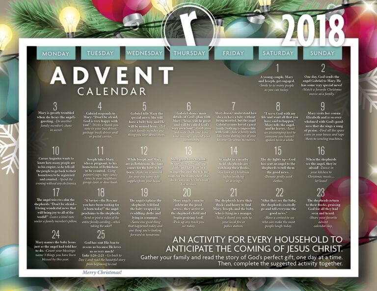 Adventcalendar Reveal Church