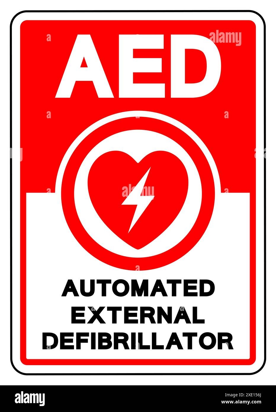 free printable aed signs