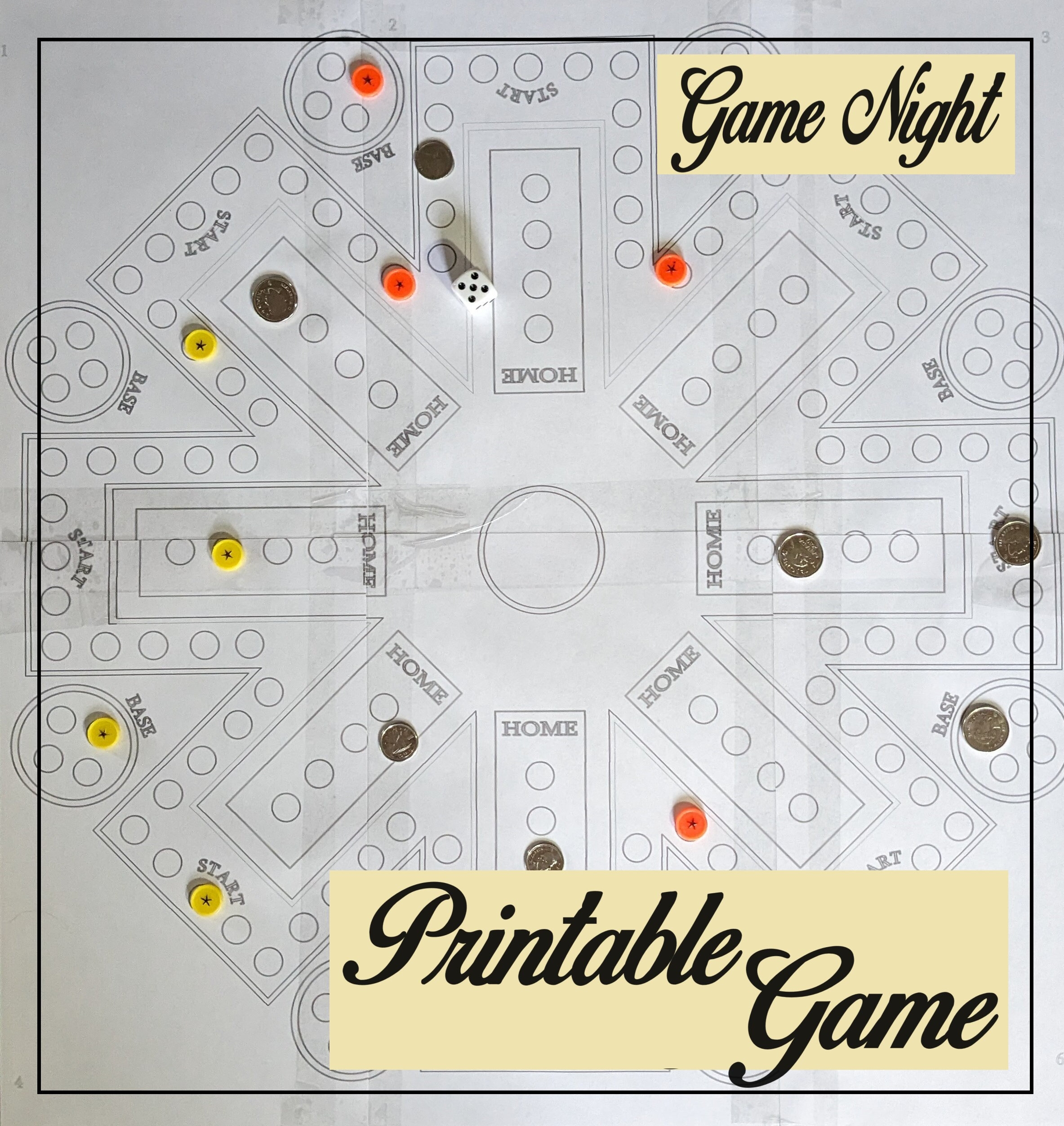 Aggravation 8 Player Printable Play Now Etsy