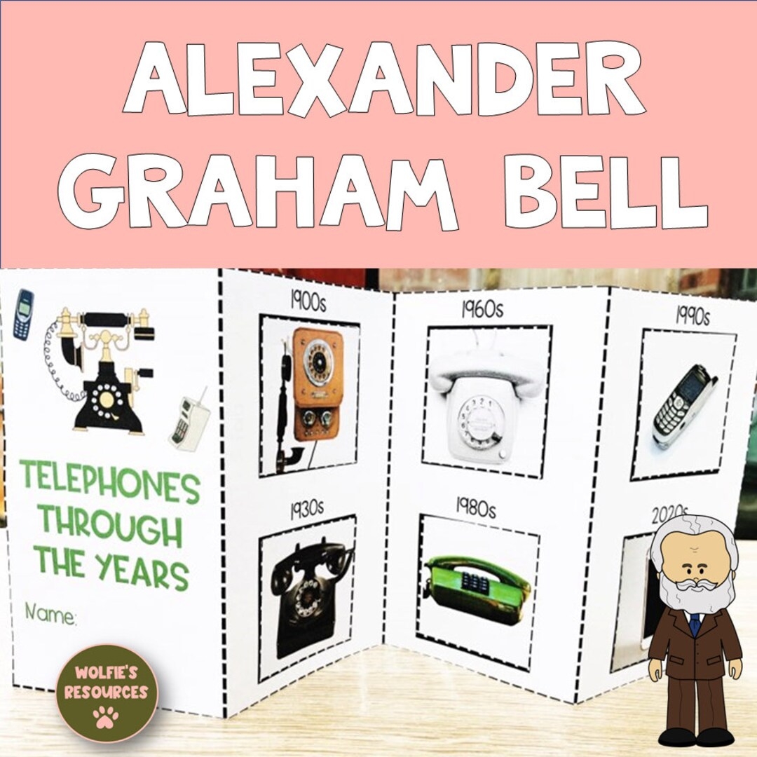 Alexander Graham Bell Etsy