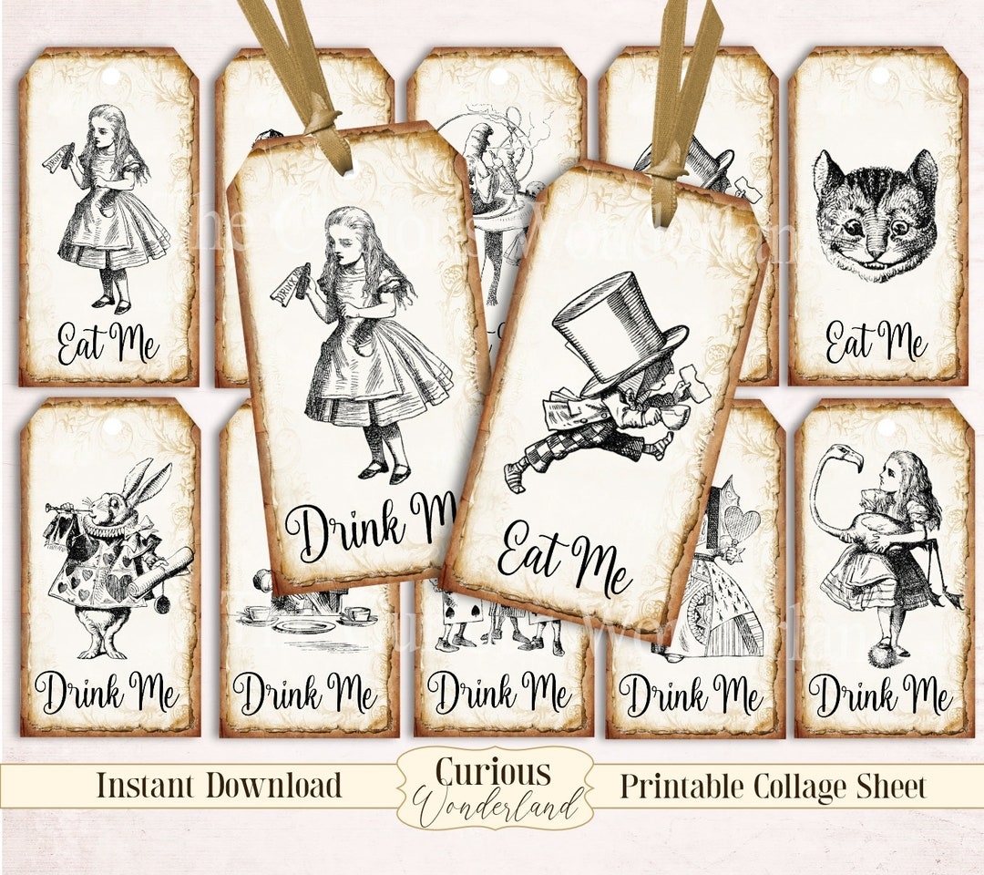 Alice In Wonderland Party Tags Labels Eat Me Drink Me Printable Tags Favors Tea Party Mad Hatter Digital Download Etsy Alice In Wonderland Party Tags Labels Eat Me Drink Me Printable Tags Favors Tea Party Mad Hatter Digital Download Etsy