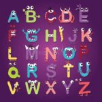 Alphabet Letters Monster Stock Illustrations 937 Alphabet Letters Monster Stock Illustrations Vectors U0026 Clipart Dreamstime