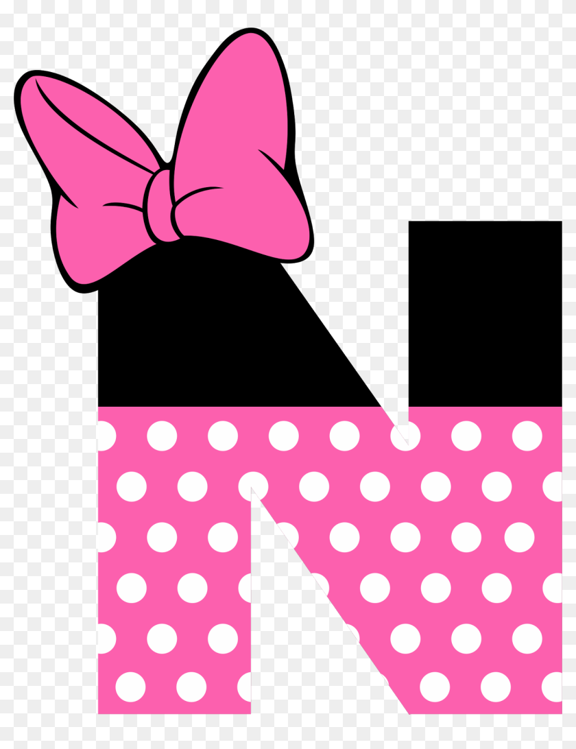 minnie mouse printable letters
