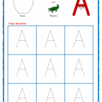 Alphabet Tracing Worksheets A Z Free Printable For Kids 123 Worksheets Library