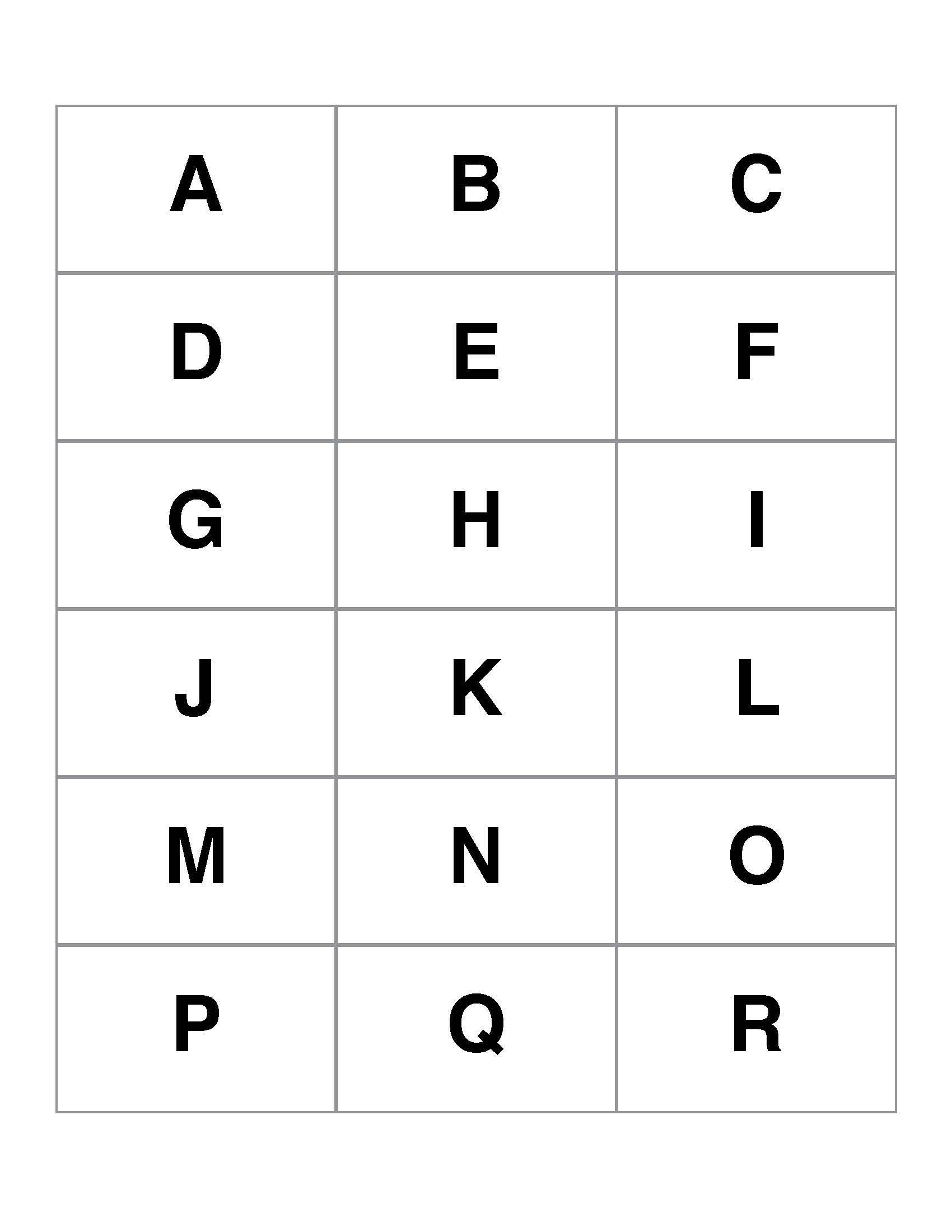 upper and lowercase letters printable flash cards