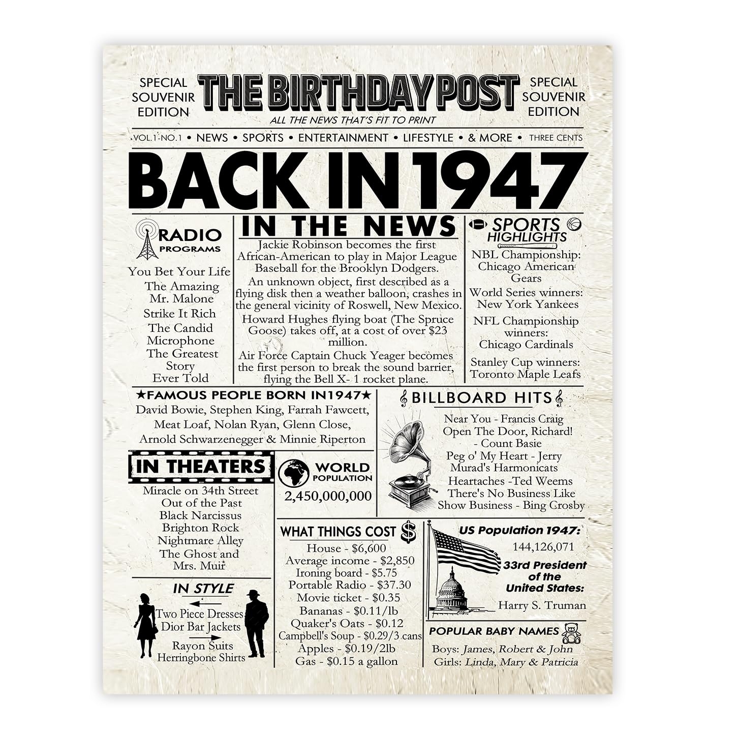 new york ghost newspaper printable